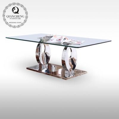 Modern Design Glass Sofa Coffee Table Center Table
