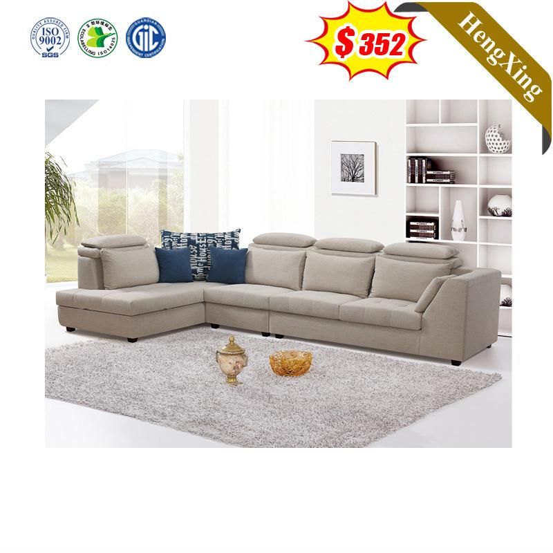 European Modern Style High Class Comfortable Fabric Combinations Living Room Sofa