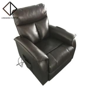 Modern Design Soft Sofa PU Leather Functional Recliner Electric Lift Chair with Storage Bag