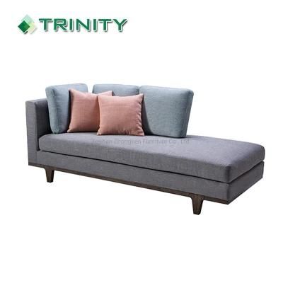 Senior Custom Modern Design Style Solid Wood Frame Fabric Leisure Lounge Furniture Sofa for Hotel Room Home Bedroom