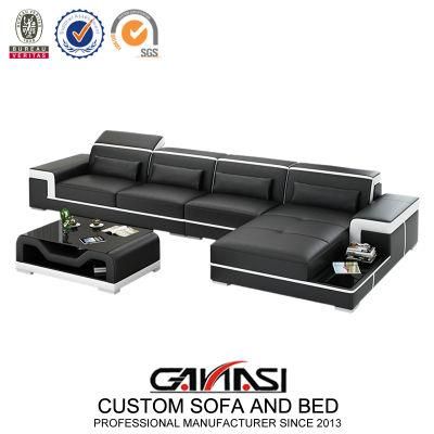 Italian Imported Leather Made Modern High Qulality Sofa Grey Color