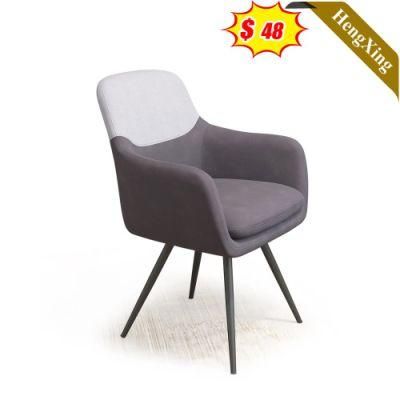 Hot Sale Cheap Bar Dining Room Leisure Couch Sofa Chairs Simple Fabric PU Leather Lounge Chair