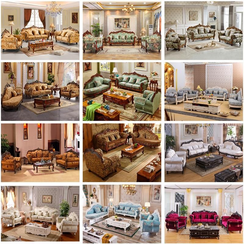 Wholesale Living Room Fabric Sofa in Optional Sofas Seat and Color