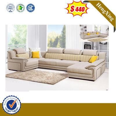 Modern Home Furniture Italy Luxury Design Wooden Frame Fabric Corner Living Room Sofa