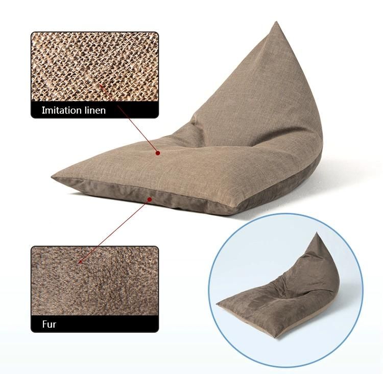 Luckysac Giant Warm Healthy Bean Bag Sofa Relax Bin Bag Sofa Chair Beanbag Couch Living Room Bedroom Comfortable Bean Bag Sofa