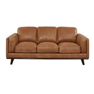 American Style Home Used Furniture Leather Sofa Set