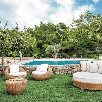 Outdoor Sofa Courtyard Rattan Creative Leisure Hotel Furniture