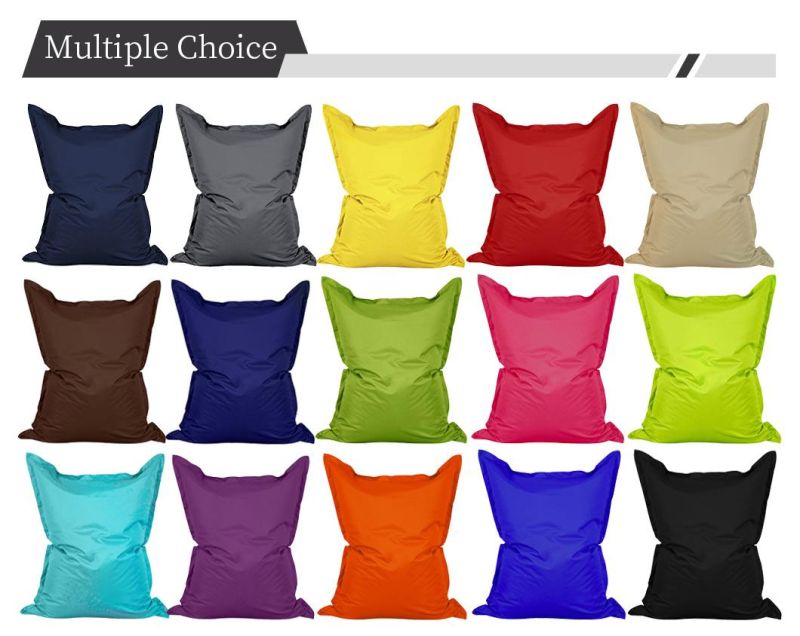 Lucysac, Luxury XXL Giant Beanbag, 380 Litre Filling, 140 Cm X 180 Cm, Indoor Living Room Bean Bag Sofa