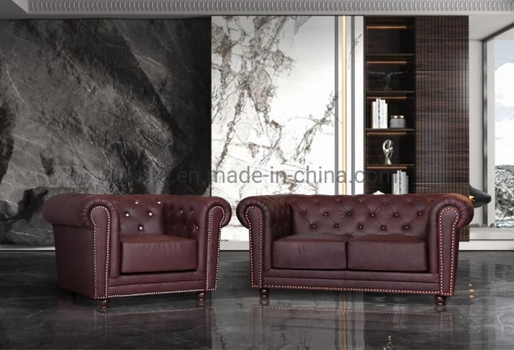 Sofa Soft China Classic Black Genuine Leather 1+1+3 Sofa Soft Cozy Sofa Couch