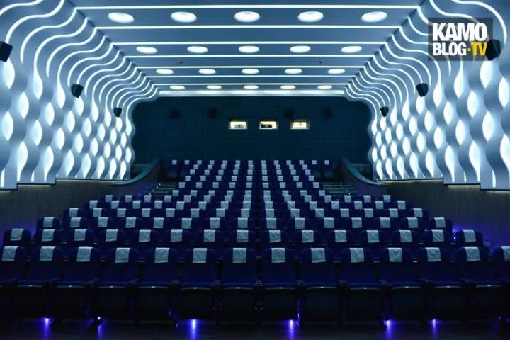 Leather 2D/3D Reclining Push Back Cinema Auditorium Movie Theater Sofa