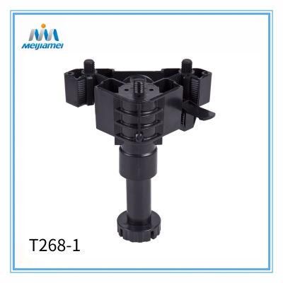 T268-1 Foldable Dowelled 90-180mm Adjustable Cabinet Legs for Kitchen Units