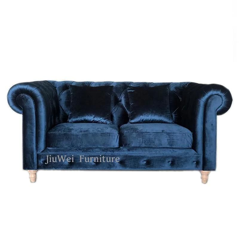 New Antique Chair Hotel Furniture Home Leather Set Lounge Sofa