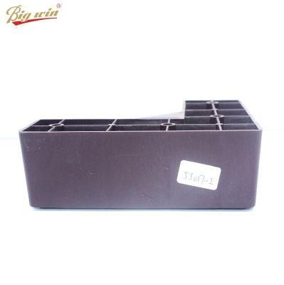 Hot Sale Brown Color Furniture Hardware Cabinets Plastic Sofa Legs