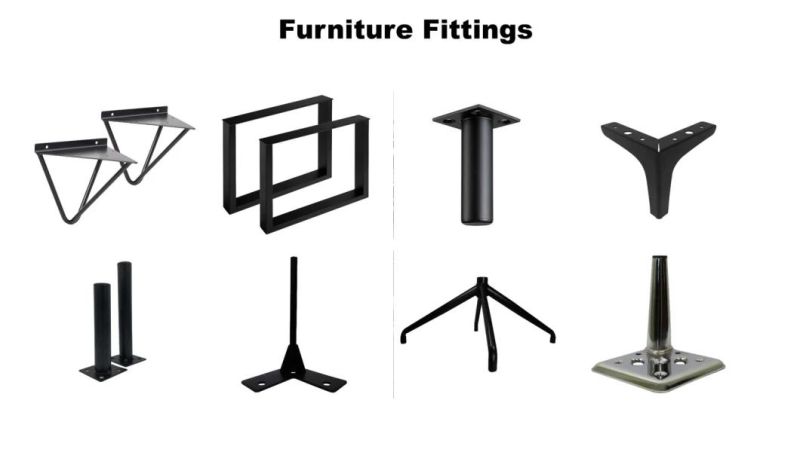 High Quality Modern Furniture Iron Coffee Dining Base Feet Sofa Accessories Metal Iron Bench Leg Chairs Table Legs