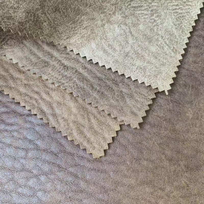 Hot Sale 100%Polyester Sofa Fabric Calf Design