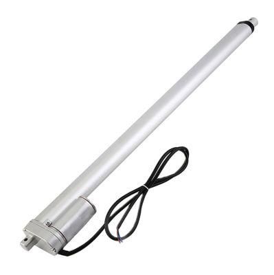 DC12V 24V 12inch Stroke Mini Linear Actuator 900n (225lbs) Maximum Lift 10mm/S for Recliner TV Table Lift Massage Bed Electric Sofa