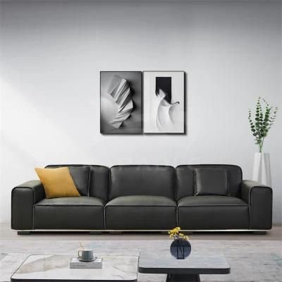 Modern Fabric Sofa Contemporary Leather Couch Leisure Living Room Furniture for Home 2827