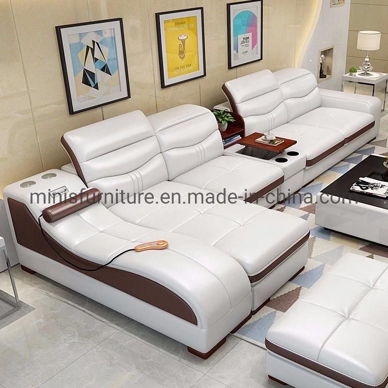 (MN-SF59) Modern Home L Shape Leisure Living Room Furniture Fabric Sofa