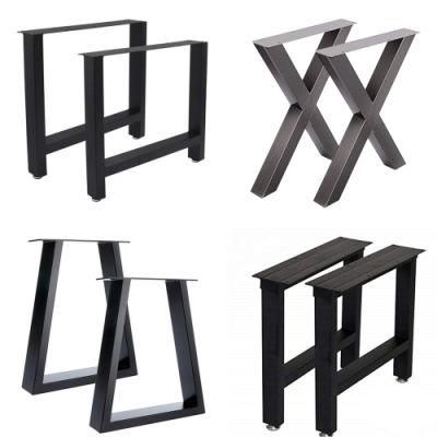 Vintage Hardware Stainless Steel X Shape Decorative Metal Hairpin Table Legs