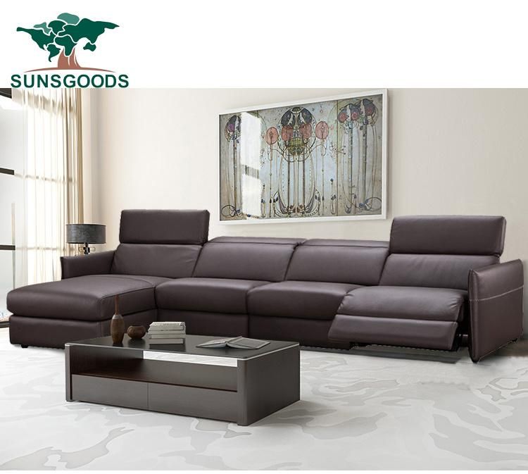 DIY Factory Price Chaise Lounge Sofa Reclining Furniture Leather Sofa Chair