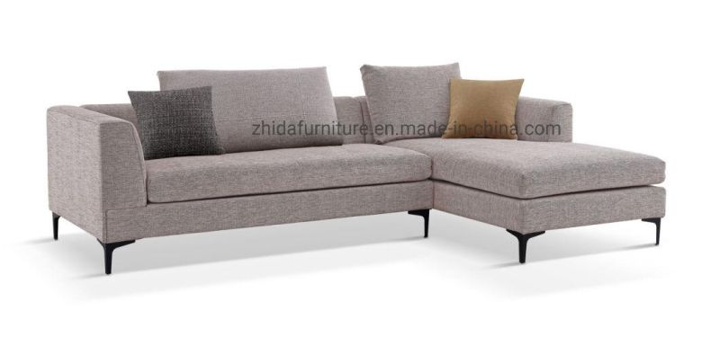 Modern Home Furniture Living Room Sectional L Shape Sofa