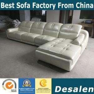 New Arrival L Shape Leather Sofa, Modern Living Room Sofa (A849)
