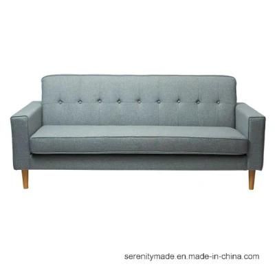 Modern Living Room and Department Button Tufted Fabric Upholstered Sofa