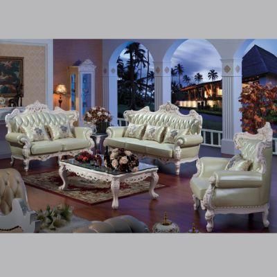 Couch Factory Wholesale Living Room Sofa Furniture with Wooden Table