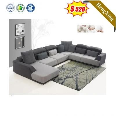 New Design Modern L Shape Home Hotel Furniture Corner Leisure Fabric Sofa Living Room Sofa