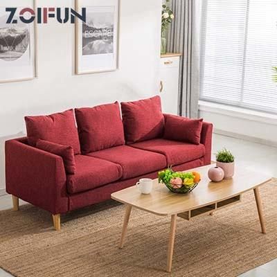 Hot Sale Modern Design Fabric Corner Couch Living Room Sofa Set Furniture
