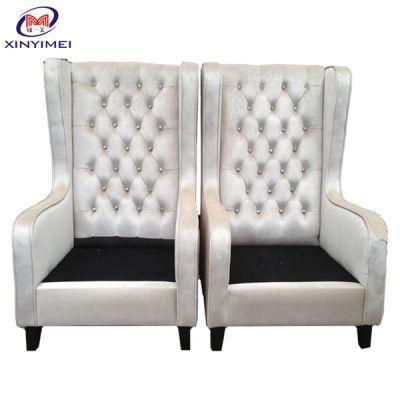 Wholesale Luxury Event Gold White Wedding Sofa Royal (Xym-H117)