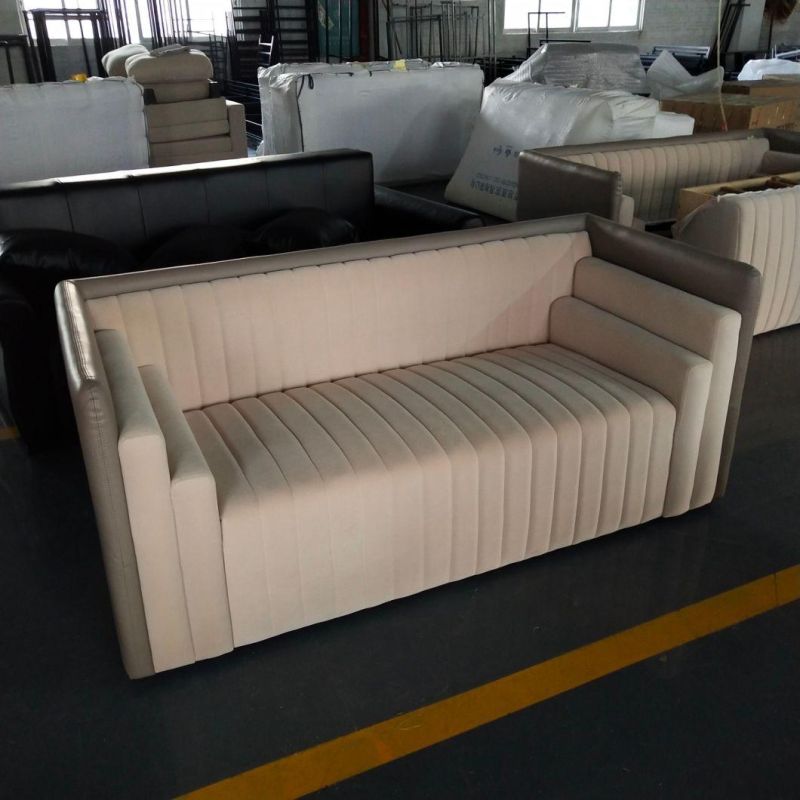 U Shaped Specific Curved Type Divan Set for Reception Area