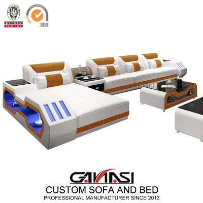 2020 Hot Living Room Furniture Set, Modern Leather Sofa