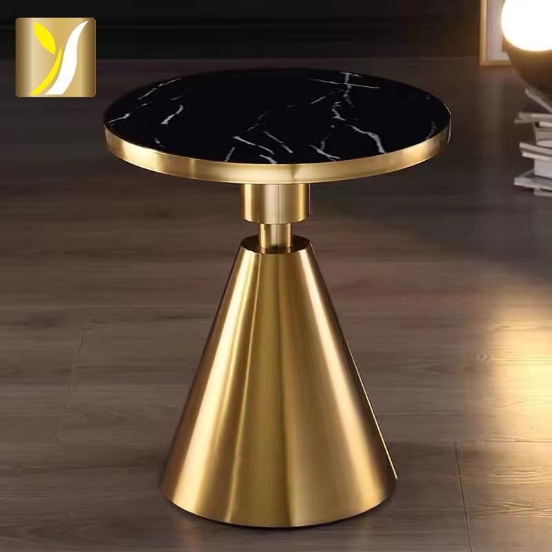 Cheap Price Factory Direct Sale Simple Design Metal Round Coffee Table Sofa Side Table