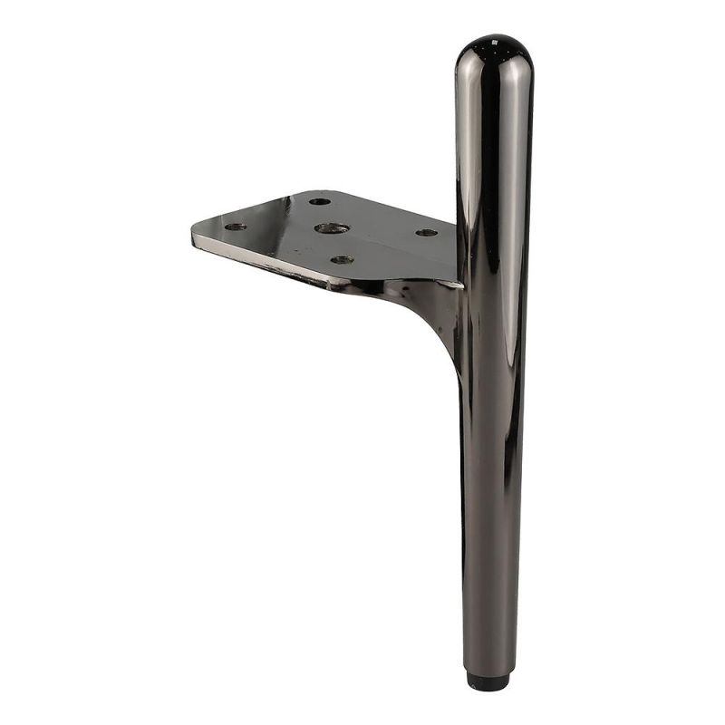 Matt Black Aluminum Alloy Table Leg Sofa Accessory for Furniture Parts and Hardware