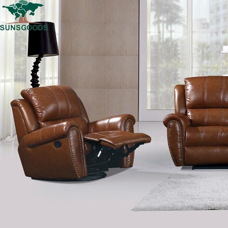 Recliner Leisure Living Room Sofa Recliner PU Leather Recliner Modern Sofa