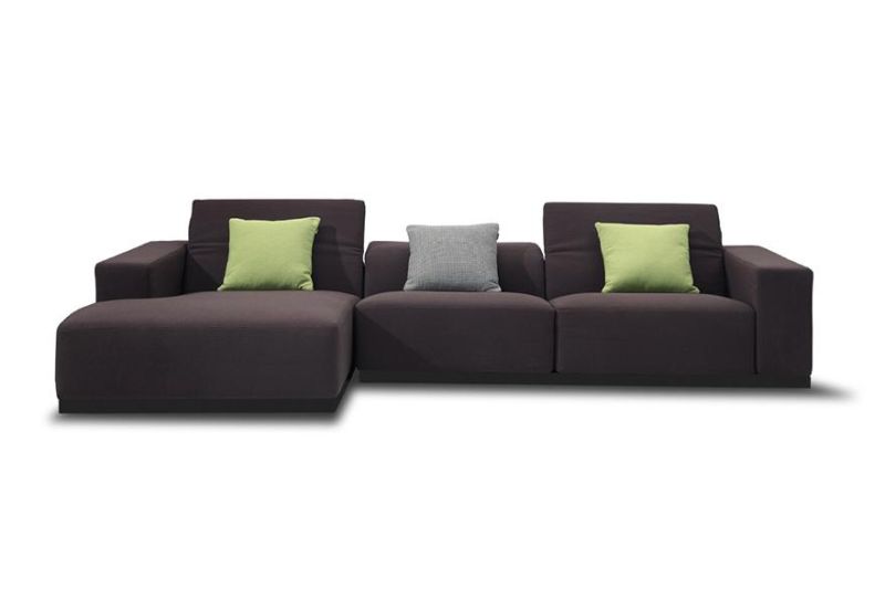 European Elegant Modern Home Design Functional Backrest Leisure 3-Seater Sofa
