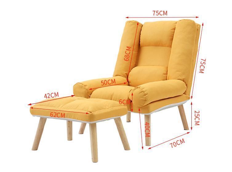 Sofa Folding Chair Tatami Net Red Bedroom Living Room Computer Sofa Chair Balcony Leisure Chair