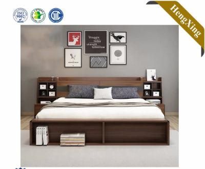 Disassembly Unfolded Modern Wooden High Quality Double Bed