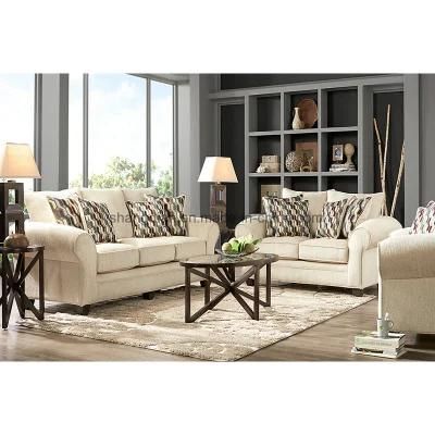 Furniture Living Room Fabric Sofa Sets Online Sale (S-04)