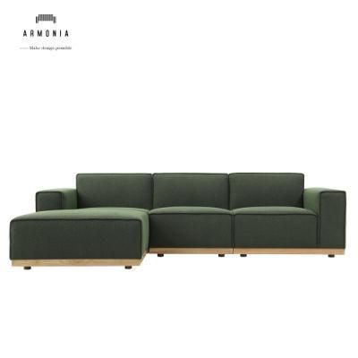 Modern Leisure Home Furniture Fabric Sectional Seatings Modular Sofa for Living Room