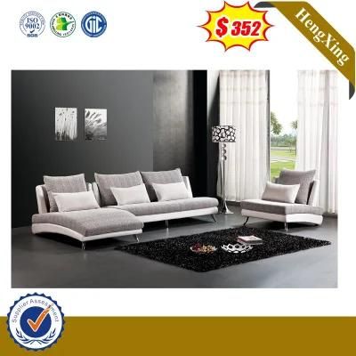 China Wholesale Price European Corner Living Room Sofa Furniture PU 1+1+3 Seat Outdoor Chair Fabric Sectional Leather Sofa