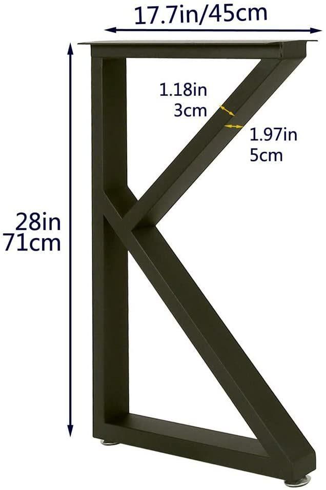 K Shape Metal Legs for Table