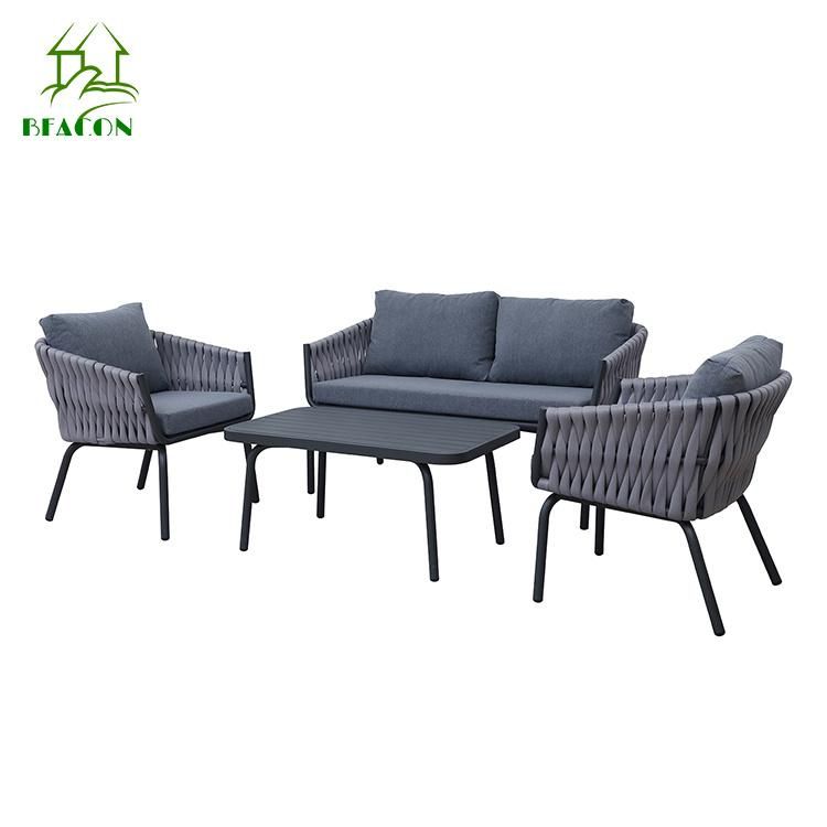 Modern Patio Summer Set Garden Turkish Kd Aluminum Furniture Outdoor Sofa