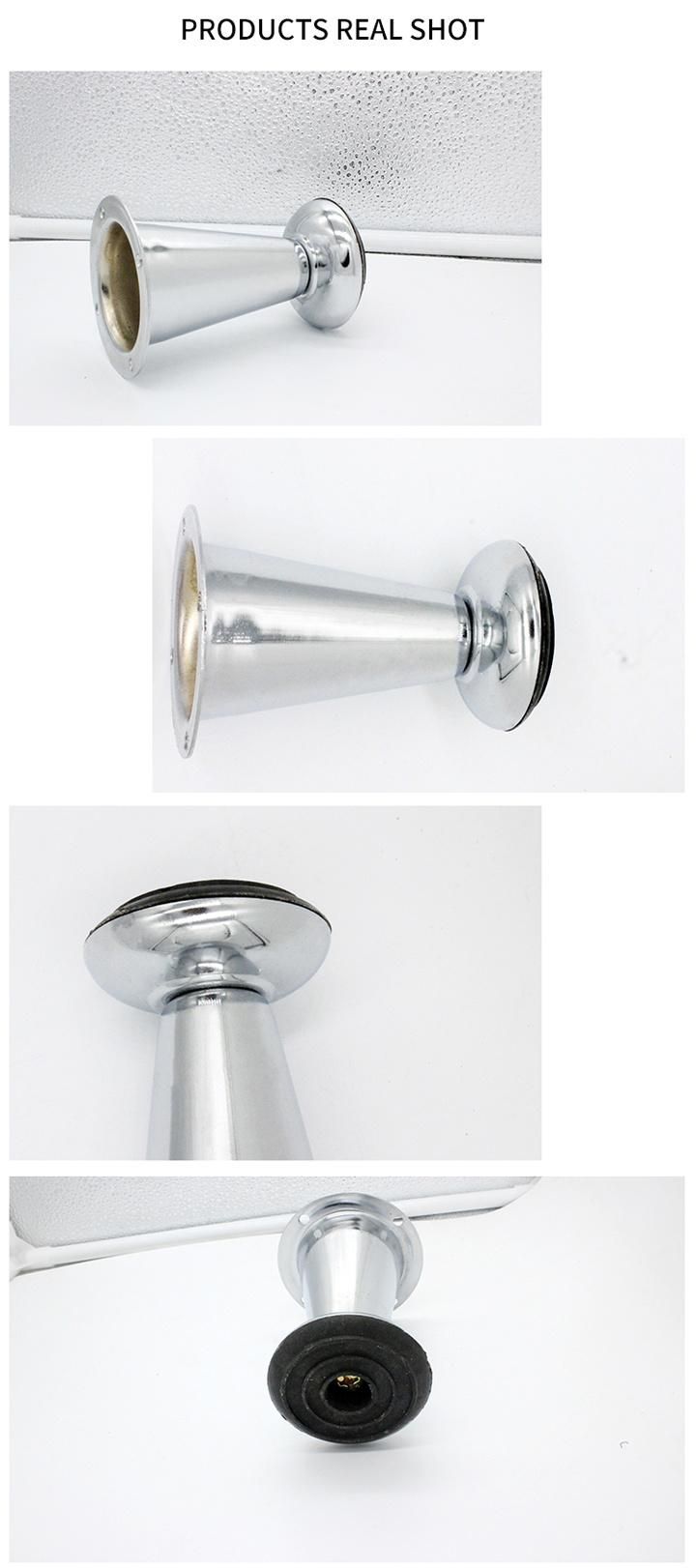 Zhaoqing Gaoyao Wholesale Chrome Taper Stainless Steel Metal Furniture Decorative Legs