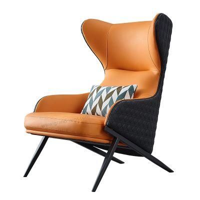 Nordic Luxury Leisure Chair High Back Tiger Chair Single Sofa