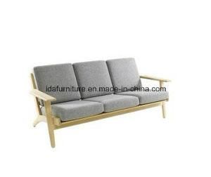 Hans J Wegner Wooden Sofa