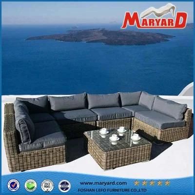 Modern Outdoor Chair Table Leisure Courtyard Garden Home Hotel Living Room Leisure Chair Round Rattan Rattan Combined Sofa Set