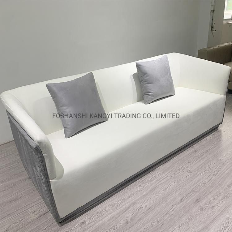 Living Room I Shape Sofas Recliner Sectional Fabric Sofa Modern Hotel Furniture