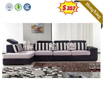 Factory Wholesale Modern Design Furniture L-Shaped Couch Corner Living Room Sofa